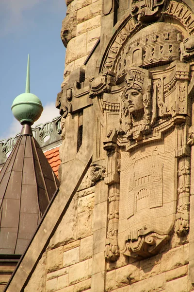 Edificio Clásico Charlottenburg Berlín — Foto de Stock