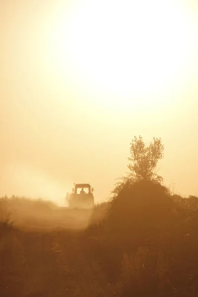 Tractor Countryside — Stock Photo, Image