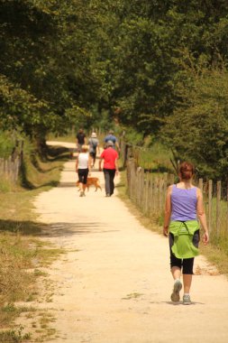 Kırsalda yürürken