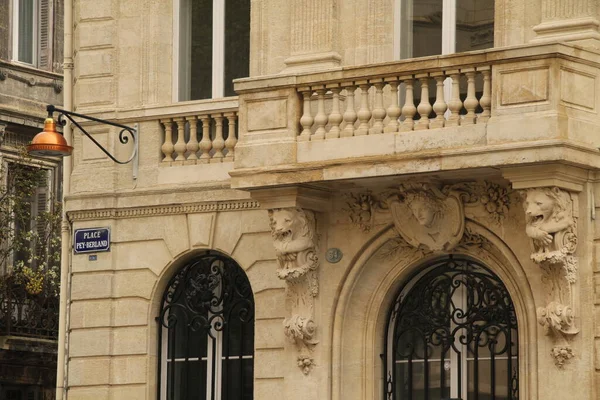 Apartments Block City Bordeaux — Stock Photo, Image