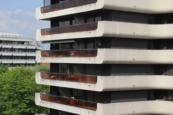 Bloque Apartamentos Ciudad Burdeos — Foto de Stock