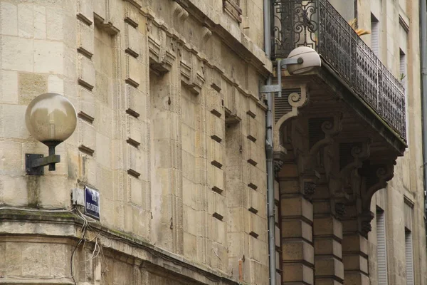 Immeuble Appartements Dans Ville Bordeaux — Photo