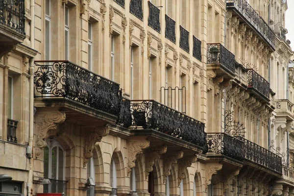 Apartmány Blok Městě Bordeaux — Stock fotografie