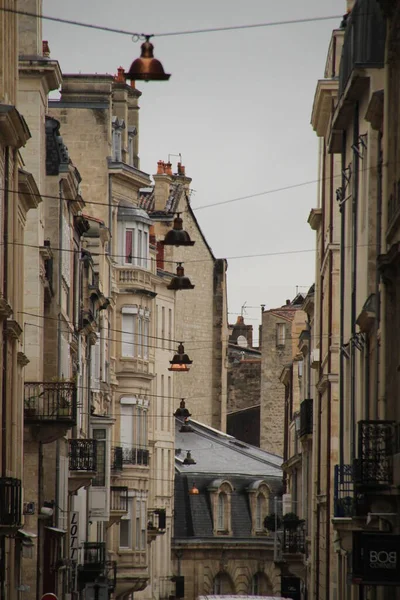 Apartamenty Blok Mieście Bordeaux — Zdjęcie stockowe