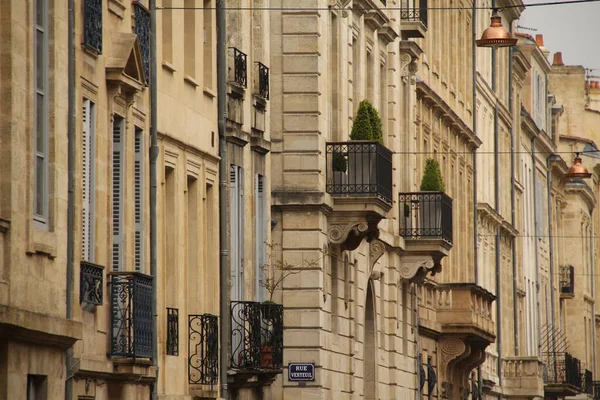 Apartmenthäuser Der Stadt Bordeaux — Stockfoto