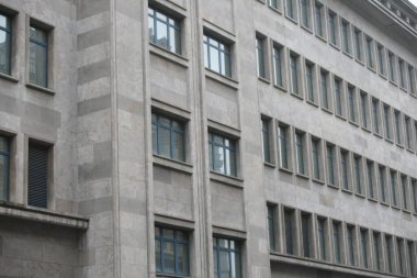 Leipzig, Almanya şehir merkezinden mimari