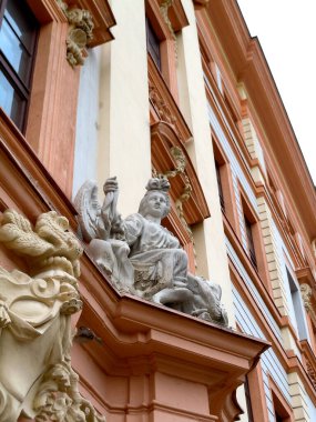 Leipzig, Almanya şehir merkezinden mimari