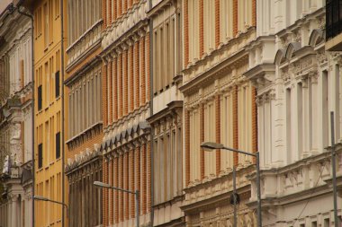 Leipzig, Almanya şehir merkezinden mimari