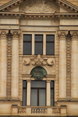 Leipzig, Almanya şehir merkezinden mimari