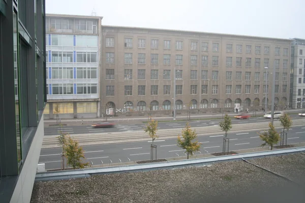 Architektura Centra Lipska Německo — Stock fotografie
