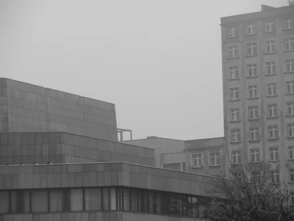 Arquitectura Del Centro Leipzig Alemania — Foto de Stock