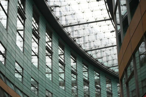 Архитектура Центра Лейпцига Германия — стоковое фото