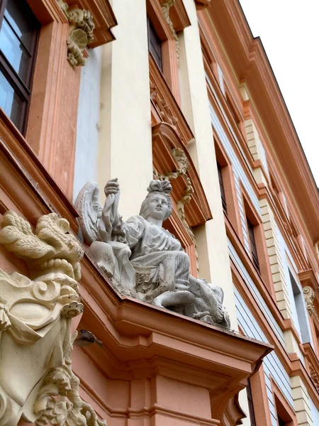 德国莱比锡市中心的建筑 — 图库照片