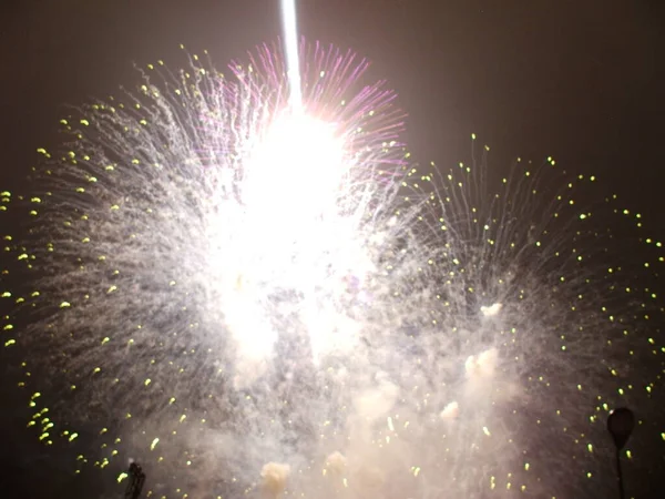 Feuerwerk Während Eines Festes — Stockfoto