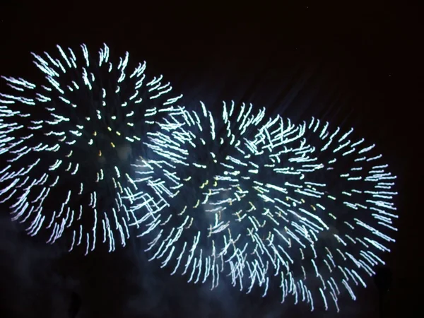 Fuegos Artificiales Durante Festival — Foto de Stock