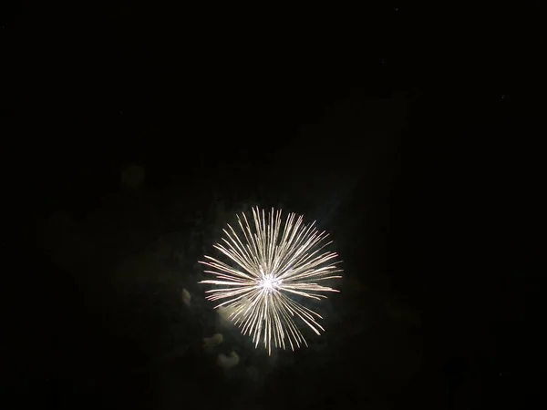 Fogos Artifício Durante Festival — Fotografia de Stock