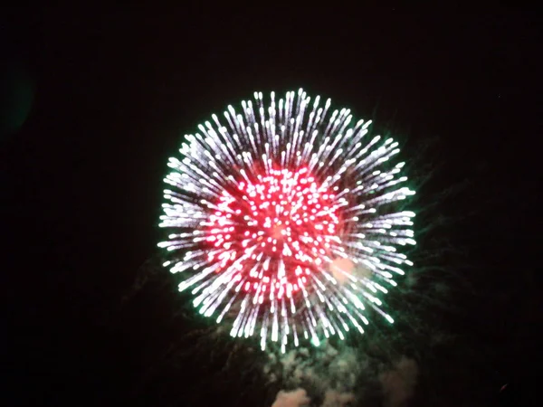 Fuochi Artificio Durante Festival — Foto Stock