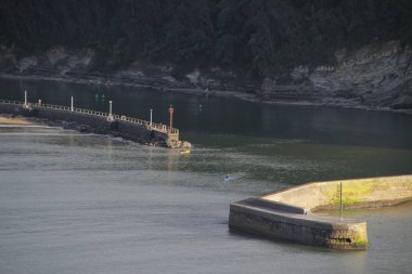 Bask kıyısının görüntüsü