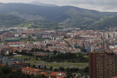 Bilbao şehrinin Arcihtecture 'ı