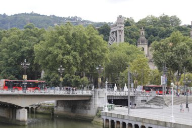 Bilbao şehrinin Arcihtecture 'ı