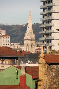 Bilbao şehrinin Arcihtecture 'ı