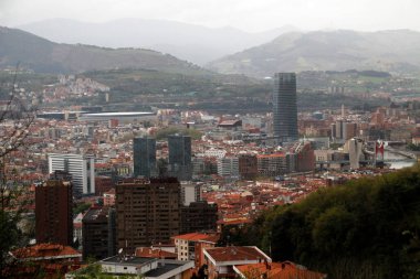 Bilbao şehrinin Arcihtecture 'ı