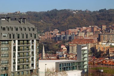 Bilbao şehrinin Arcihtecture 'ı