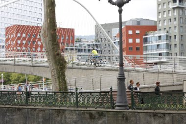 Bilbao şehrinin mimarisi.