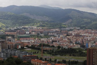 Bilbao şehrinin mimarisi.