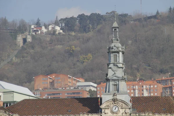 Arcihtecture Város Bilbao — Stock Fotó