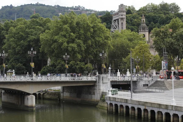 Bilbao Şehrinin Mimarisi — Stok fotoğraf