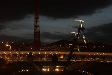 Bilbao şehrinin mimarisi.