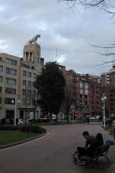 Bilbao Şehrinin Mimarisi — Stok fotoğraf