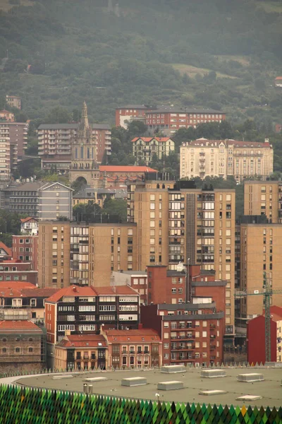 Bilbao Mahallesi Nde Şehir Manzarası — Stok fotoğraf