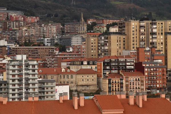 Urbanscape Sousedství Bilbao — Stock fotografie