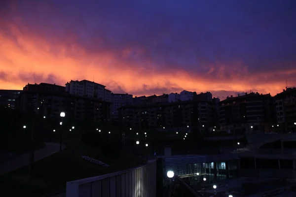 Stadtbild Einem Viertel Von Bilbao — Stockfoto