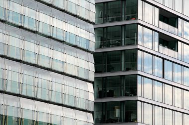 Berlin şehir merkezinde şehir manzarası