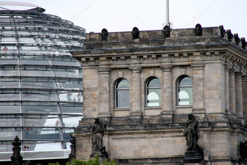 Urbanscape in the downtown of Berlin