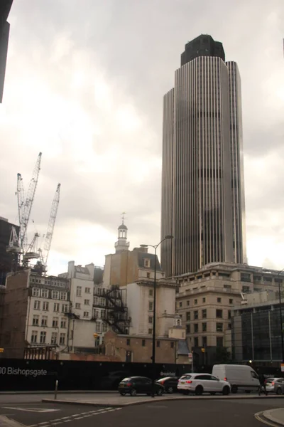 伦敦市中心的大楼 — 图库照片