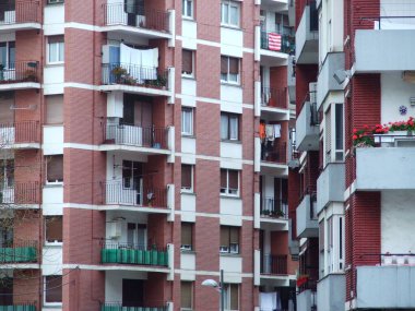 Bilbao şehrinde şehir manzarası