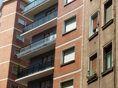 Bilbao şehrinde şehir manzarası