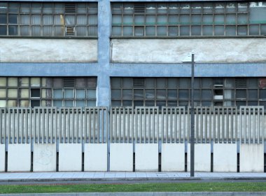 Bilbao şehrinde şehir manzarası