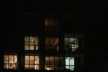 Bilbao şehrinde şehir manzarası