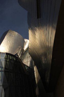 Bilbao şehrinde şehir manzarası