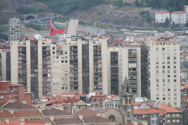 Urbanscape Localidad Bilbao — Foto de Stock