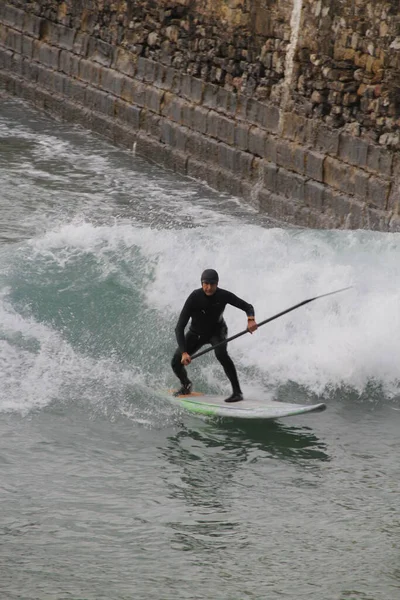 Surfen Baskische Kust — Stockfoto