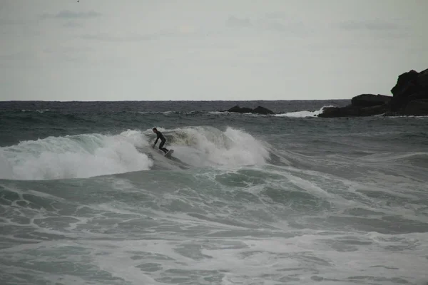 Surf Sulle Coste Basche — Foto Stock