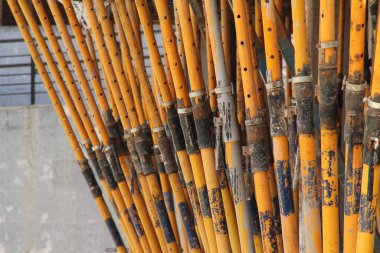 Bir inşaat alanının görüntüsü