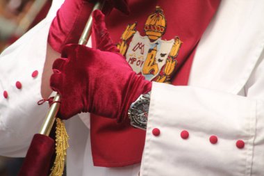 İspanya 'da Kutsal Hafta boyunca geçit töreni