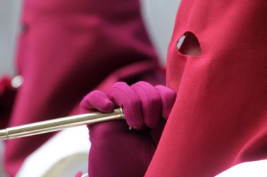 İspanya 'da Kutsal Hafta boyunca geçit töreni